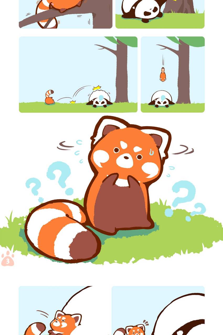 Panda and Red Panda