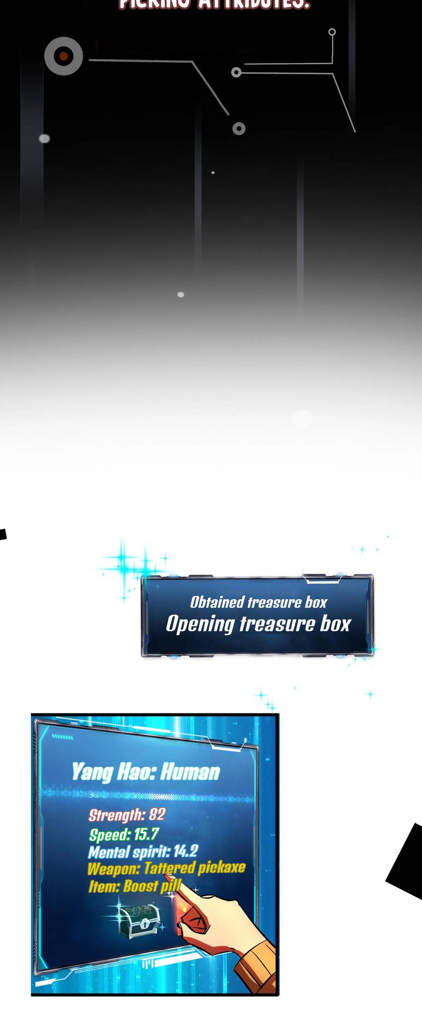 I Am Picking up Attributes and Items in Last Days