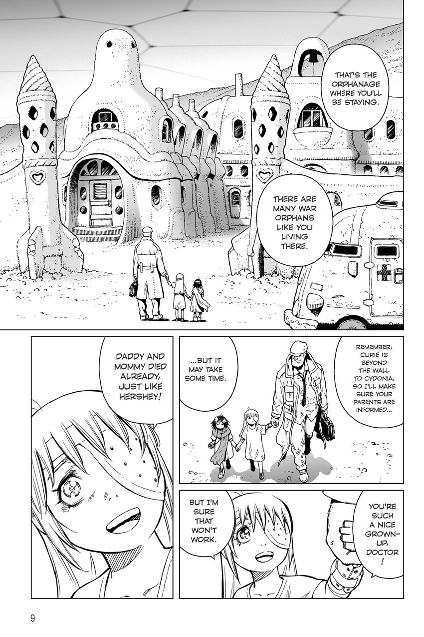 Battle Angel Alita: Mars Chronicle 1-8