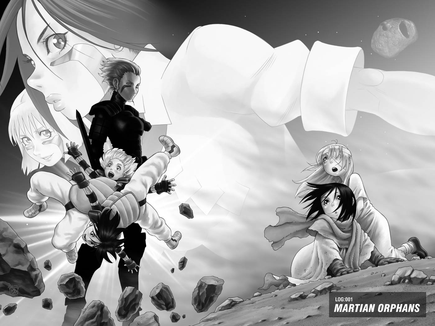 Battle Angel Alita: Mars Chronicle 1-8