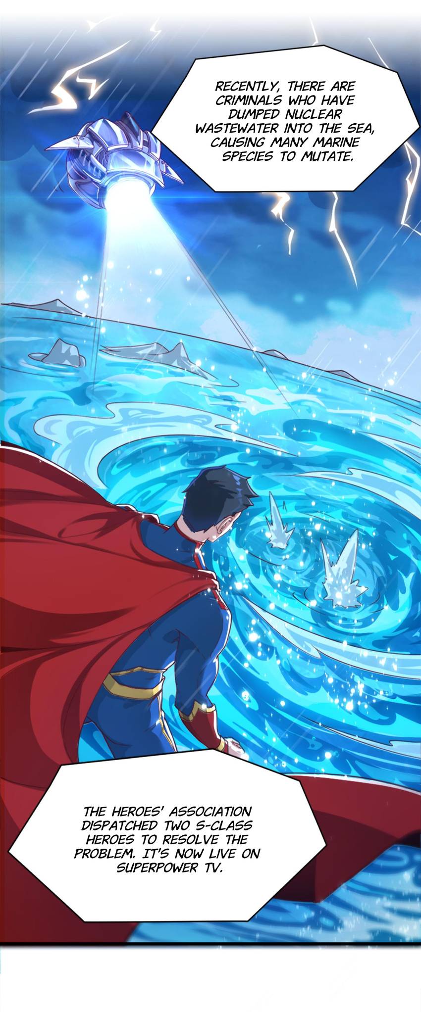 Chosen to be Immortal in the World of Superpower