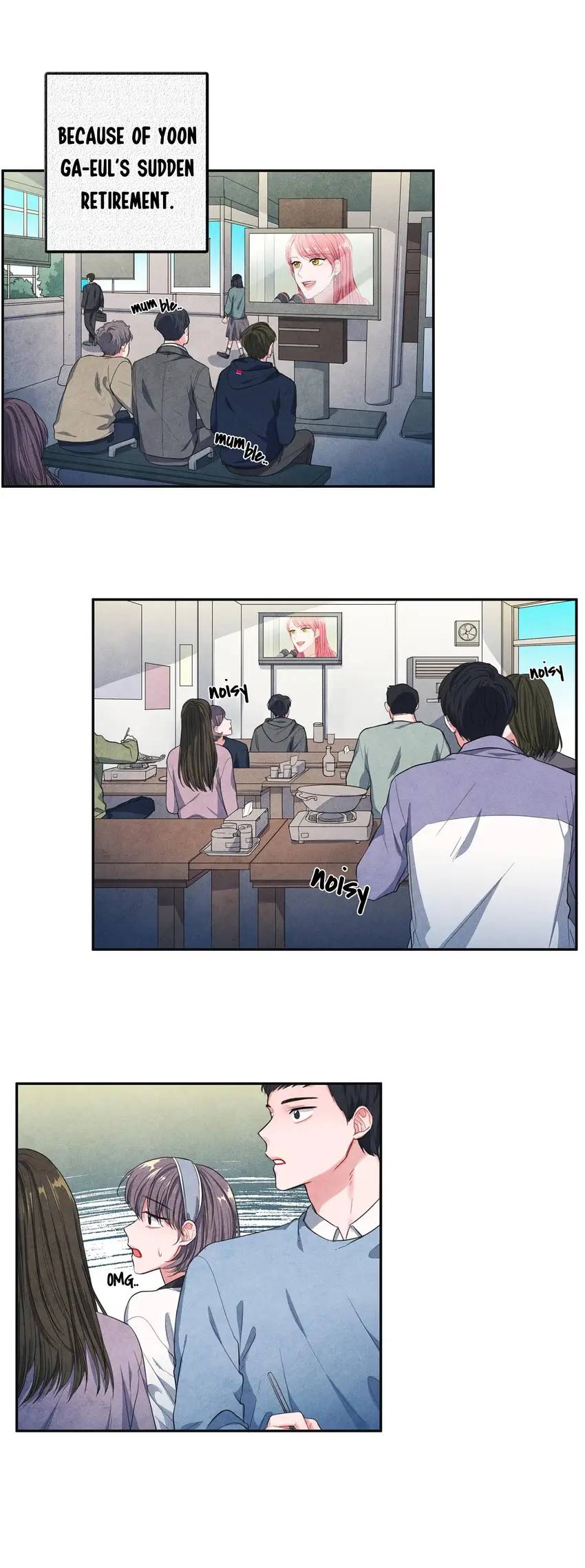Backstage Kiss Scene