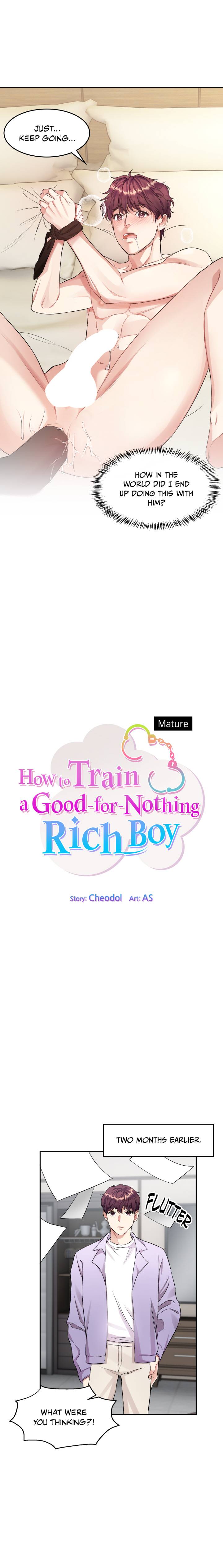 How to Train a Good-for-Nothing Rich Boy [Mature]