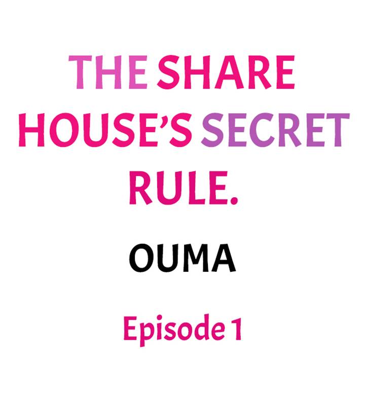 The Share House's Secret Rule.