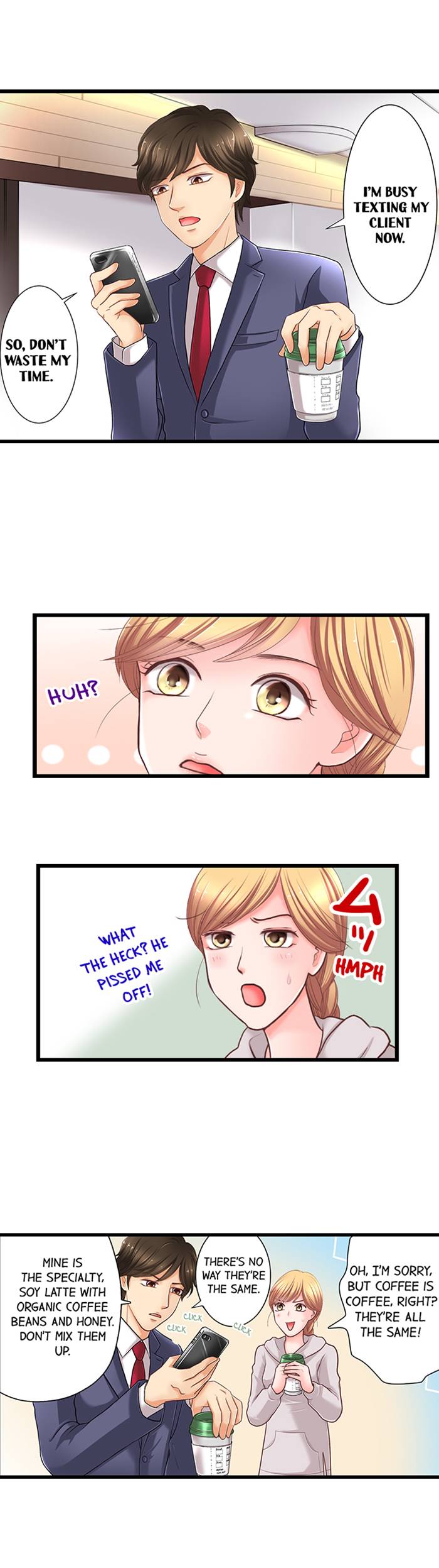 Business Kiss!