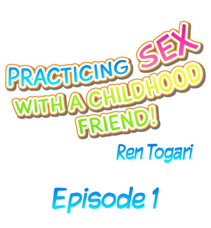 Practicing Sex with a Childhood Friend!