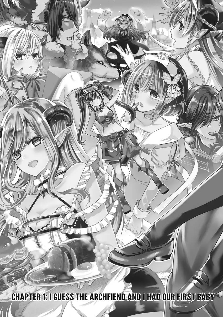 I Guess I Became the Mother of the Great Demon King's 10 Children in Another World 1-6