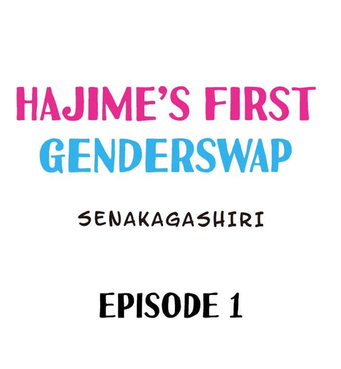 Hajime's First Genderswap